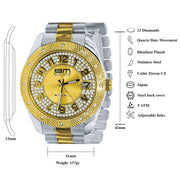 Hawker 12 Diamond Stainless Steel Watch