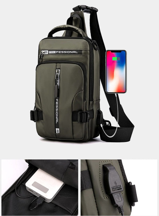 Anti-theft Waterproof Crossbody Bag