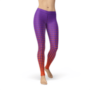 Avery Orange Dots Leggings